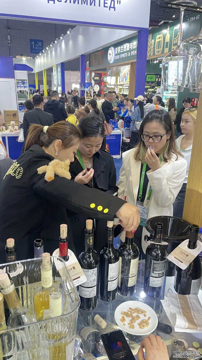米茨酒庄进博会首秀，摩国佳酿尽显风采